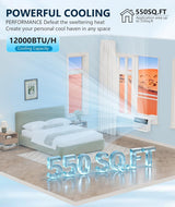 12000 BTU U Shaped Window Air Conditioner A5408W - ANTARCTIC - STARAir Conditioner