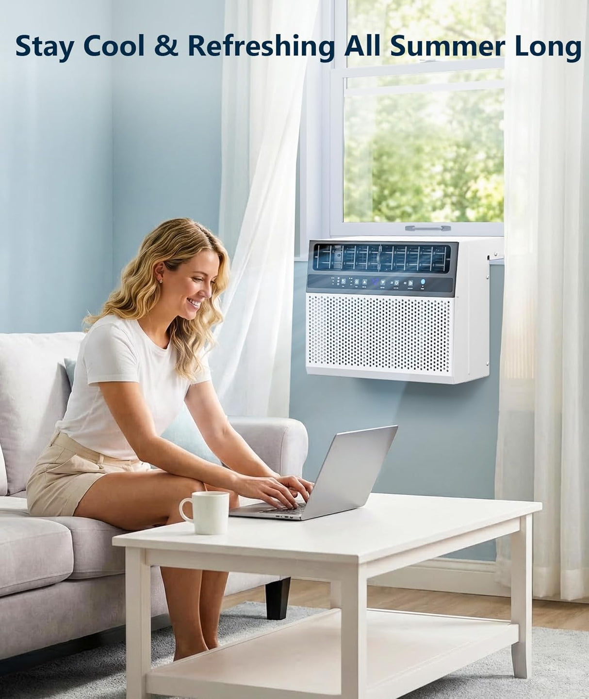 12000 BTU U Shaped Window Air Conditioner A5408W - ANTARCTIC - STARAir Conditioner