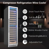 17.72" 111 Bottles Dual Zone Built - in/Freestanding Wine Refrigerator - ANTARCTIC - STAR
