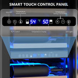 17.72" 111 Bottles Dual Zone Built - in/Freestanding Wine Refrigerator - ANTARCTIC - STAR
