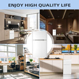 3.2 Cu.Ft,Mini Refrigerator with Freezer,Double Door Mini Fridge - ANTARCTIC - STARMini Fridge