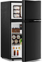 3.2 Cu.Ft,Mini Refrigerator with Freezer,Double Door Mini Fridge - ANTARCTIC - STARMini Fridge