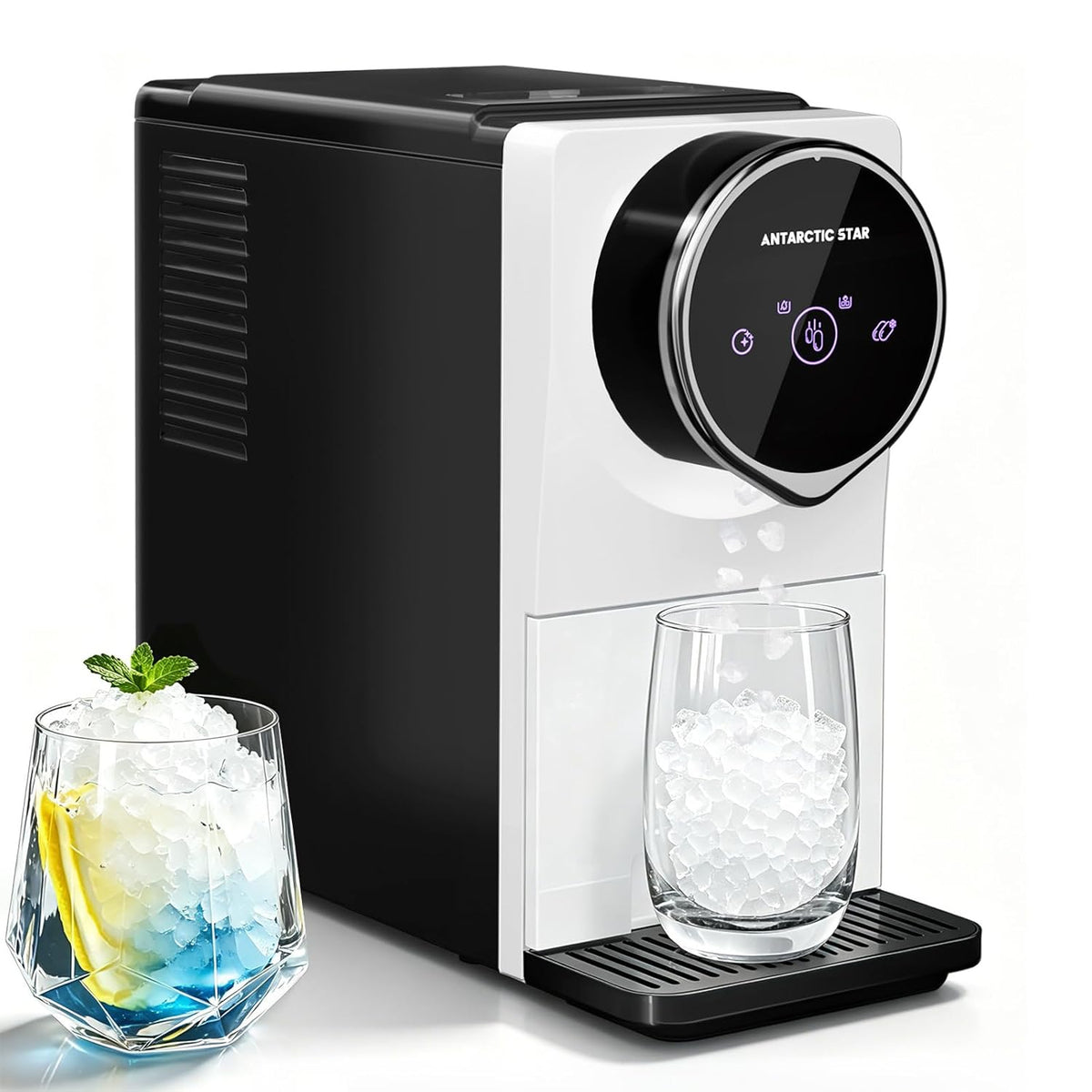 Antarctic Star 33 lb Gen 2 Penguin countertop nugget ice maker