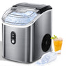 Antarctic-star Nugget Ice Maker Countertop, Portable Ice Maker Machine with Self-Cleaning Function