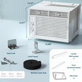 5,000 BTU Small Air Conditioner Window Unit Cool Up to 150 Sq.ft - ANTARCTIC - STARAir Conditioner