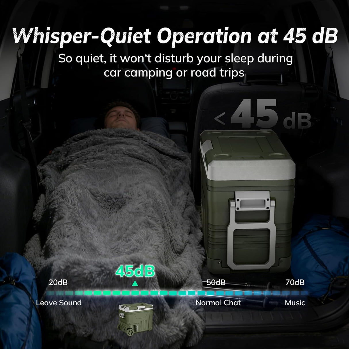 53QT Portable Car Refrigerator 58150RVR0 - ANTARCTIC - STARCar Refrigerators