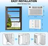 8,000 BTU Air Conditioner Winodw Unit Cools up to 350 Sq. Ft - ANTARCTIC - STARAir Conditioner