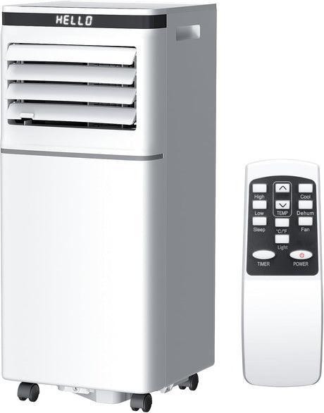 8000BTU Portable Air Conditioner 3 - in - 1 with 24H Timer AC5422 - ANTARCTIC - STARAir Conditioner