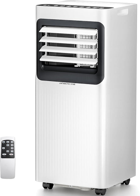 8000BTU Portable Air Conditioner with Remote – 3 - in - 1 Cooling, Fan & Dehumidifier AC4216T - ANTARCTIC - STARAir Conditioner