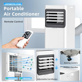 8000BTU Portable Air Conditioner with Remote – 3 - in - 1 Cooling, Fan & Dehumidifier AC4216T - ANTARCTIC - STARAir Conditioner