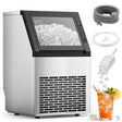 80Lbs/24H Undercounter ice Machine with 28Lbs Ice Storage Capacity - ANTARCTIC - STARice maker