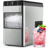 Antarctic Star Countertop Nugget Ice Maker, 6-8 Mins Fast Ice Making, 34 lbs/24H