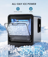 Nugget Ice Maker Countertop, Ready in 4 Mins, 35Lbs/24H