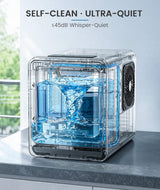 Nugget Ice Maker Countertop, Ready in 4 Mins, 35Lbs/24H