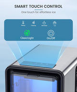 Nugget Ice Maker Countertop, Ready in 4 Mins, 35Lbs/24H