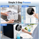 Antarctic Star 33 lb/24H Countertop Nugget Ice Maker,Gen 2 Penguin Image