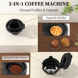 Antarctic Star Coffee Machine K-Cup Pods & Ground Coffee Maker