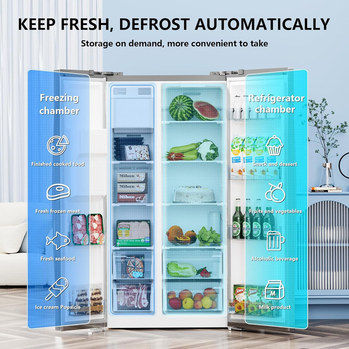 Antarctic Star 2 French Door Refrigerator