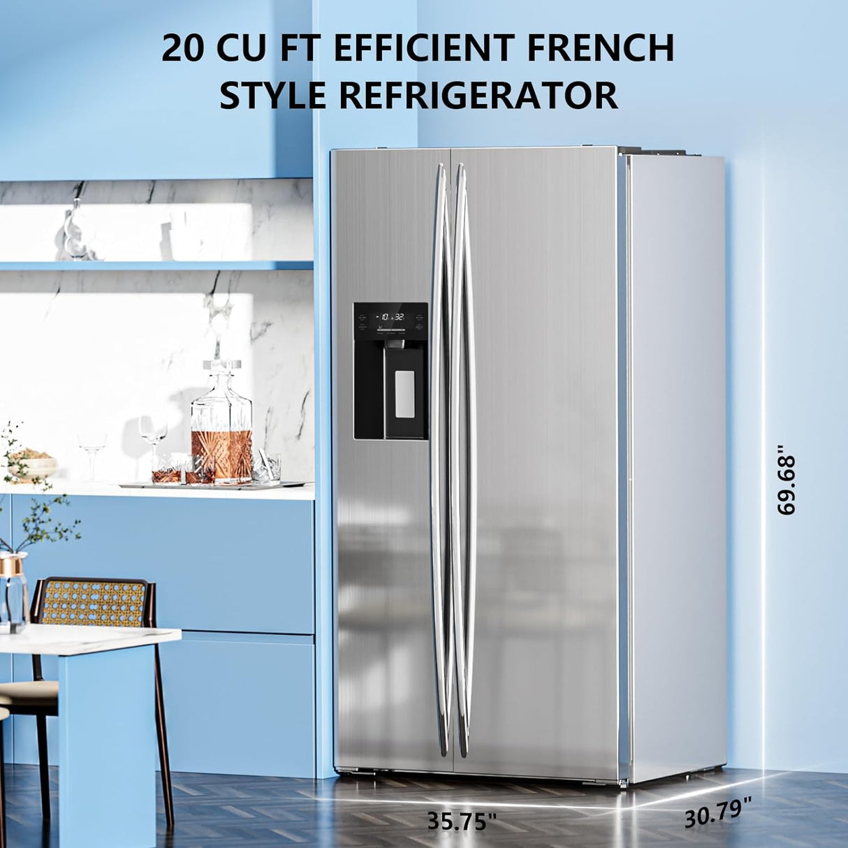 Antarctic Star 2 French Door Refrigerator