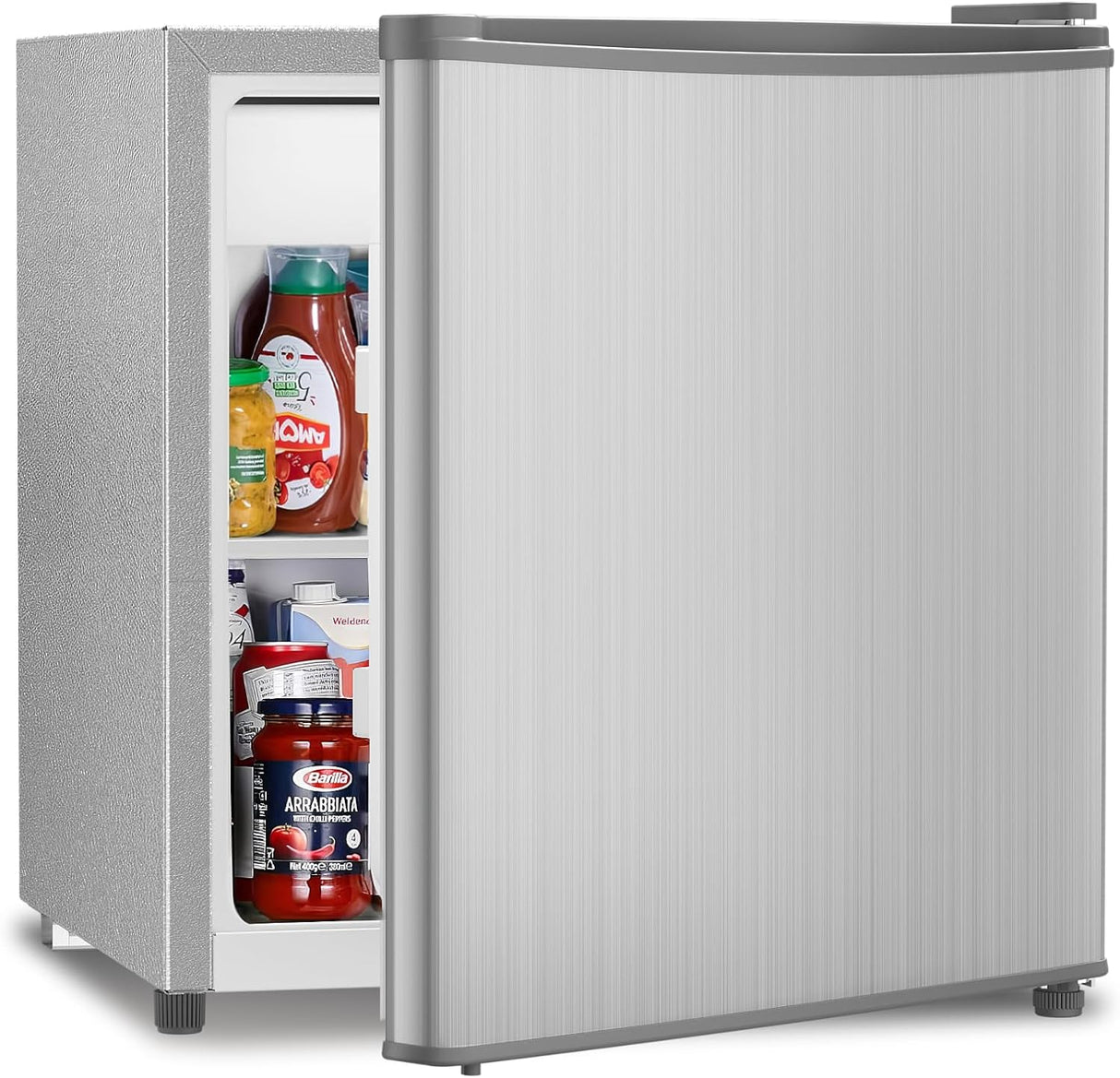 Antarctic Star Mini Fridge Compact Refrigerator with Freezer