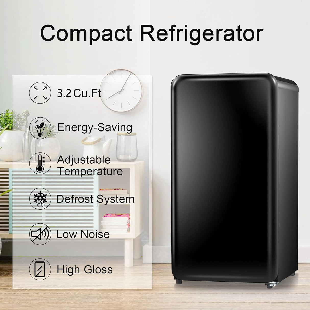 Antarctic Star Mini Fridge Compact Refrigerator