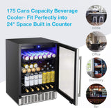 Antarctic Star 24 Inch Beverage Refrigerator