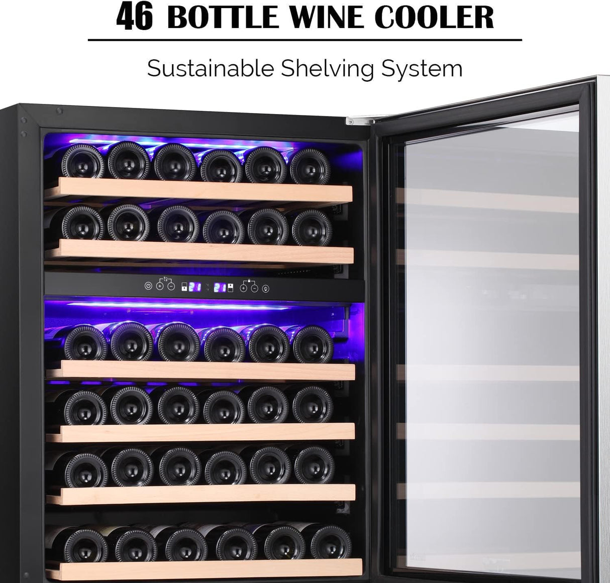 Antarctic Star 24" Wine Cooler Beverage Refrigerator