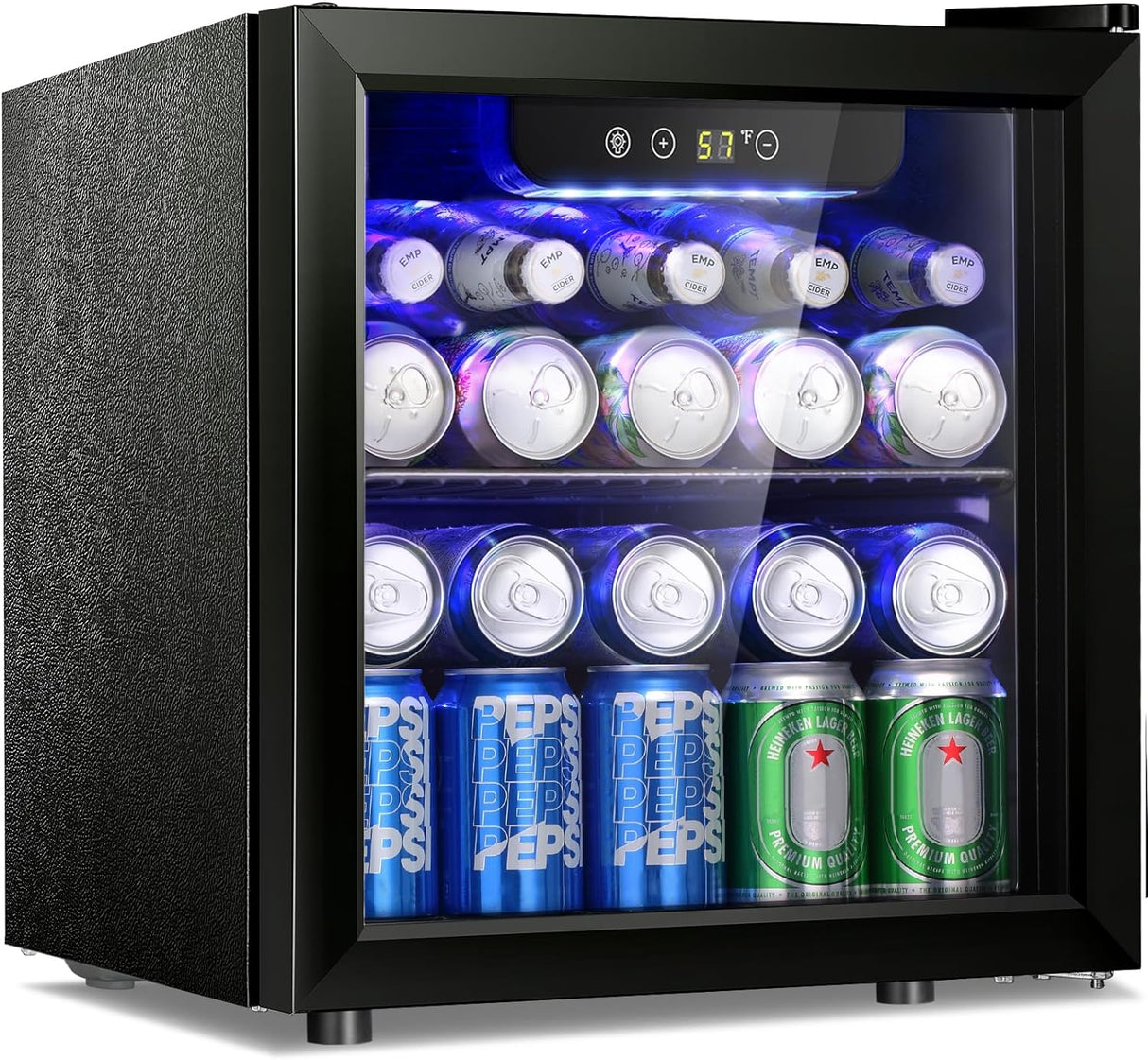 Antarctic Star 12 Bottle/48 Can Beverage Refrigerator-1.3 cu. ft