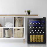 Antarctic Star 24 Bottle Wine Cooler/Cabinet Beverage Refrigerator