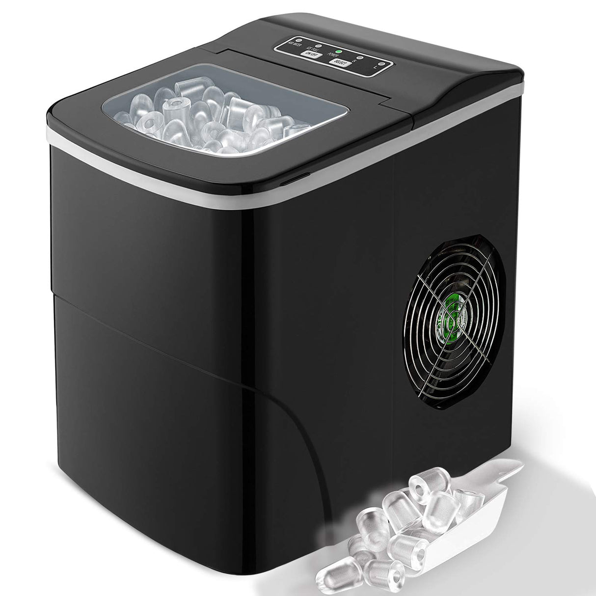 Glacier Bullet 26_Countertop Ice Maker Portable Ice Making Machine