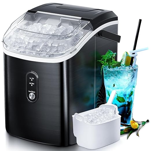 Nugget Countertop Ice Maker with Soft Chewable Pellet Ice