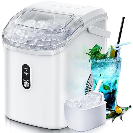 Nugget Countertop Ice Maker with Soft Chewable Pellet Ice