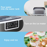 Antarctic Star Countertop Ice Maker Machine