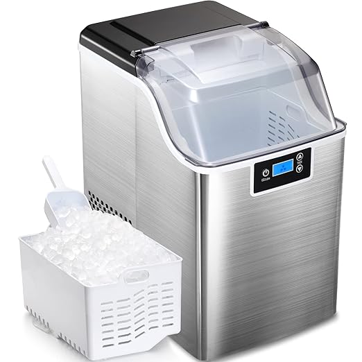 Nugget Countertop Ice Maker with Soft Chewable Pellet Ice