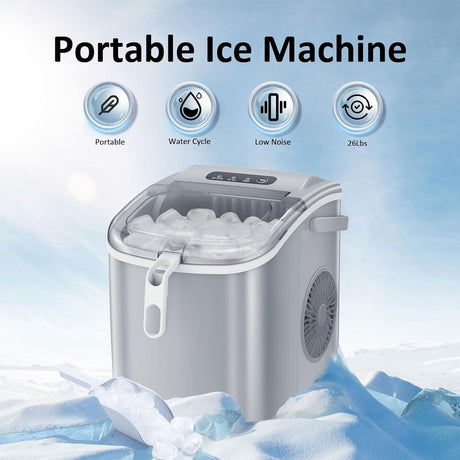 Antarctic Star Countertop Ice Maker Portable Ice Machine