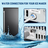 Antarctic Star Ice Maker Ice Scoop Handle Water Inlet Pipe Draining Pipe Quick Connector