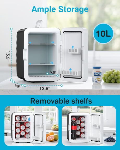 Antarctic Star 10L Compact Mini Fridge F3410 - ANTARCTIC - STARMini Fridge