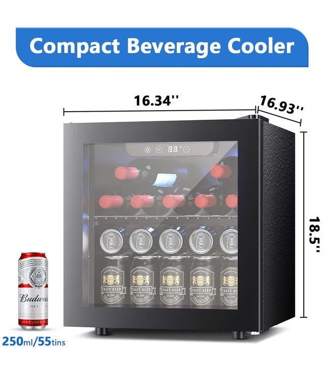 Antarctic Star 12 Bottle/48 Can Beverage Refrigerator Cooler-1.3