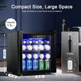 Antarctic Star 12 Bottle/48 Can Beverage Refrigerator Cooler - 1.3 cu.ft - ANTARCTIC - STAR