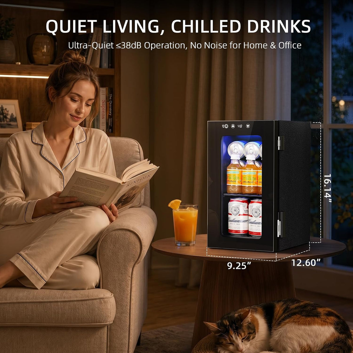 Antarctic Star 12-Can Countertop Beverage Refrigerator - ANTARCTIC-STARBeverage Refrigerators