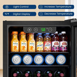 Antarctic Star 130 Can Mini Fridge, 3.1 Cu. Ft. Beverage Cooler with Adjustable Digital Thermostat - ANTARCTIC-STARBeverage Refrigerators