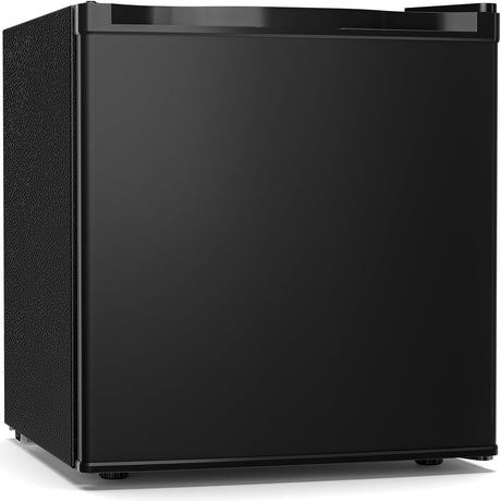 Antarctic Star 1.7Cu.Ft Compact Refrigerator Mini Fridge Glass Door Low Noise Freezer Storage of Beverages Vegetables Fruits, Black - ANTARCTIC - STARMini Fridge