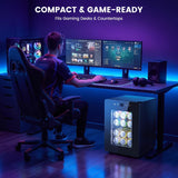 Antarctic Star 18L Gaming Mini Fridge, RGB Beverage Refrigerator - ANTARCTIC-STARBeverage Refrigerators