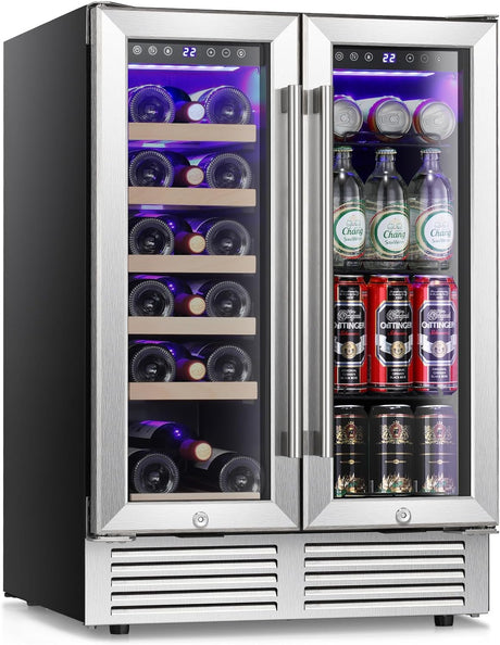 Antarctic Star 24 Inch Wine and Beverage Refrigerator - ANTARCTIC - STAR