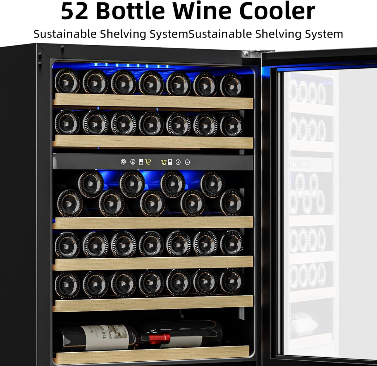 Antarctic Star 24 Inch Wine Fridge W58140B - ANTARCTIC - STARBeverage Refrigerators
