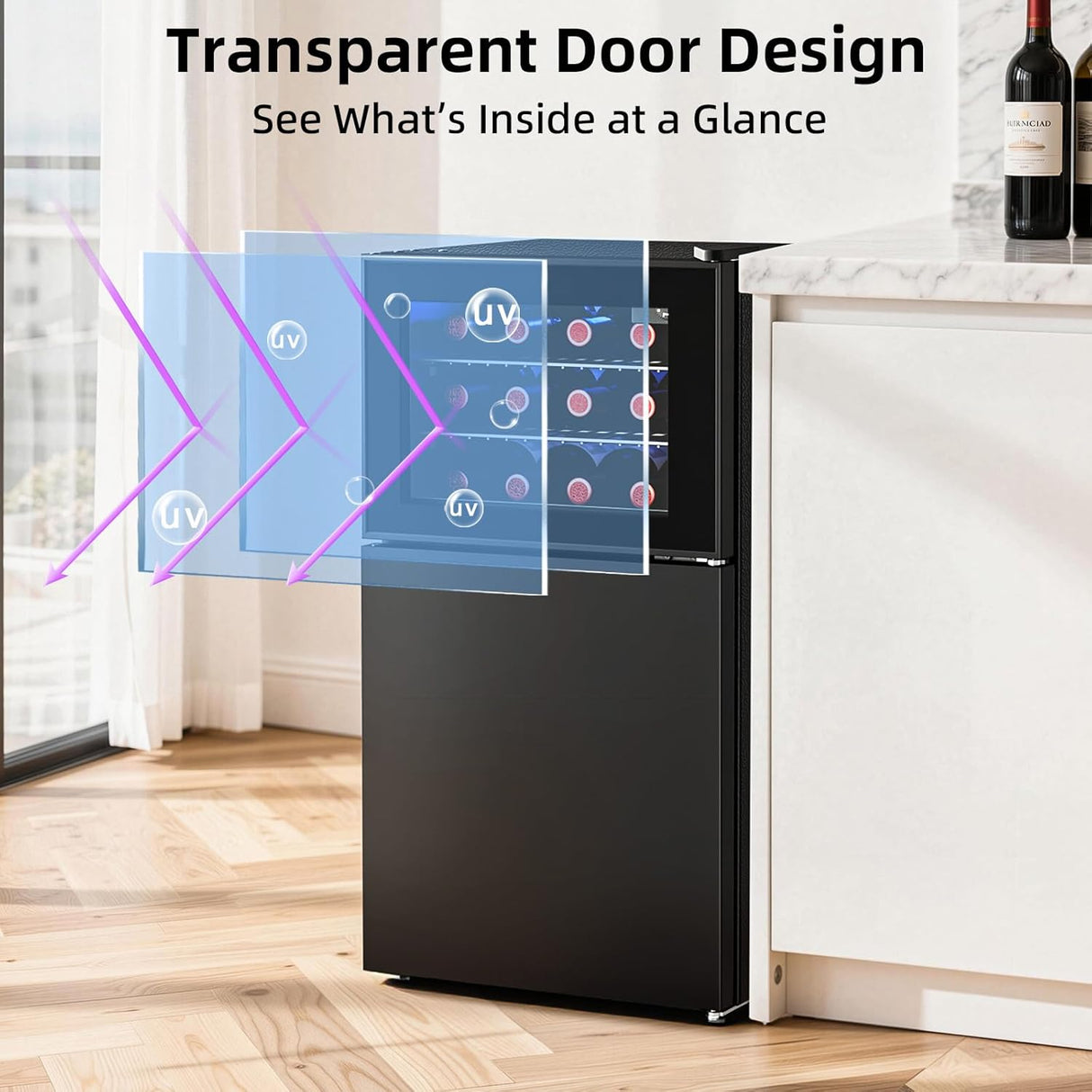 Antarctic Star 2.6 Cu. Ft. Mini Fridge with Freezer - ANTARCTIC - STARBeverage Refrigerators