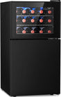 Antarctic Star 2.6 Cu. Ft. Mini Fridge with Freezer - ANTARCTIC - STARBeverage Refrigerators