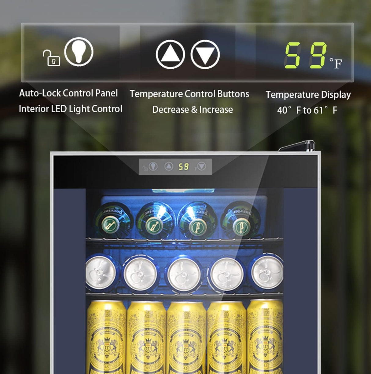 Antarctic Star 2.6 Cu.ft Wine Fridge W5875H - ANTARCTIC - STARBeverage Refrigerators