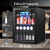Antarctic Star 2.6 Cu.ft Wine Fridge W5875H - ANTARCTIC - STARBeverage Refrigerators