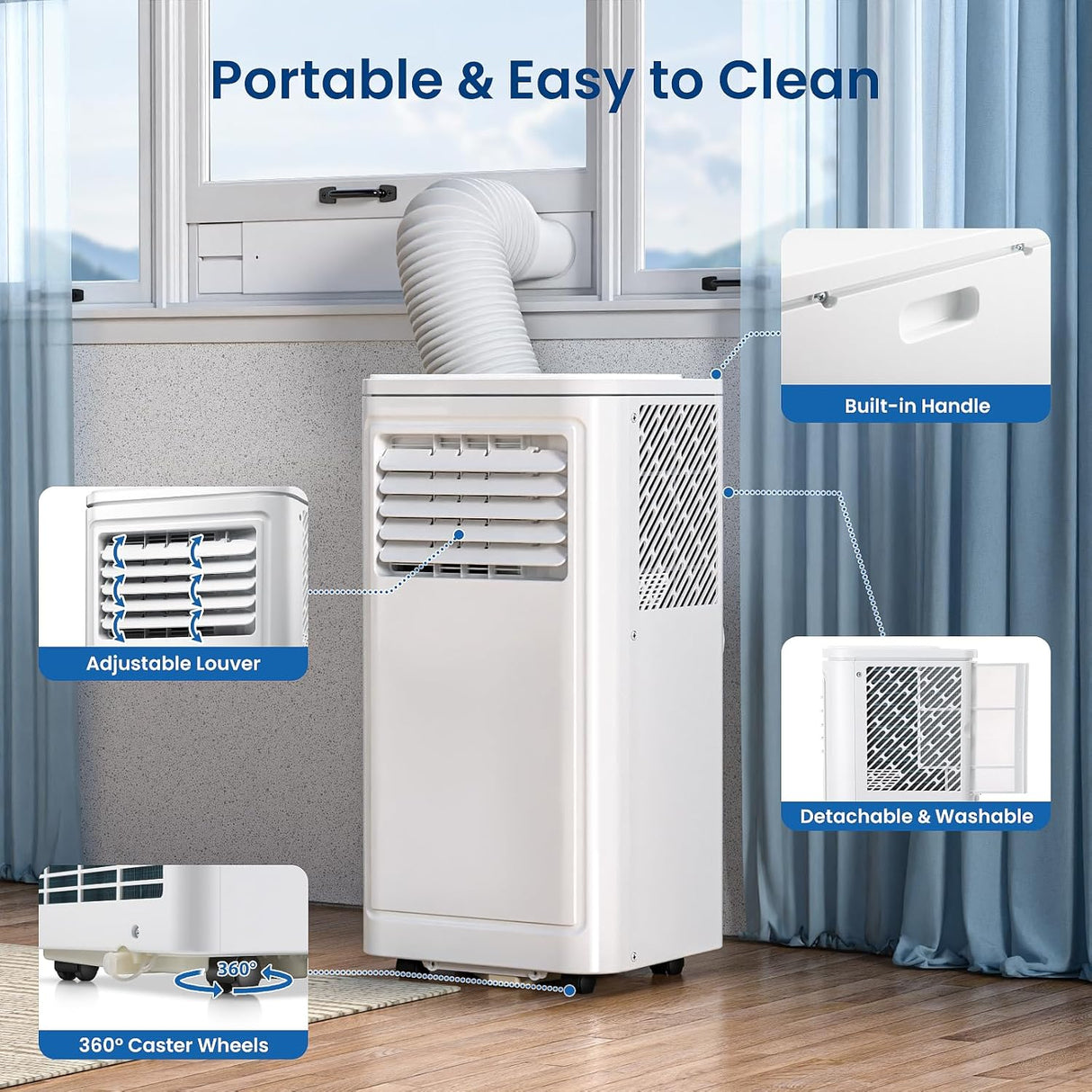 Antarctic Star 3 in 1 Portable Air Conditioner A5406 - ANTARCTIC - STARAir Conditioner